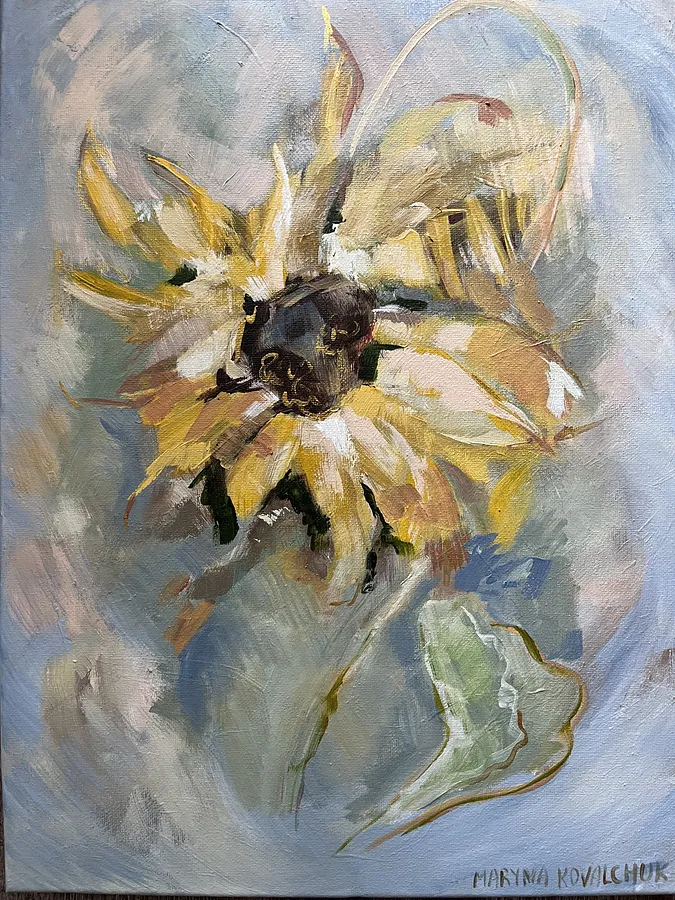 Image of Sun is risen by Maryna Kovalchuk, size: 15 x 17 inches, made of Acrylic, canvas , Painting medium, from Jacksonville , priced at $289