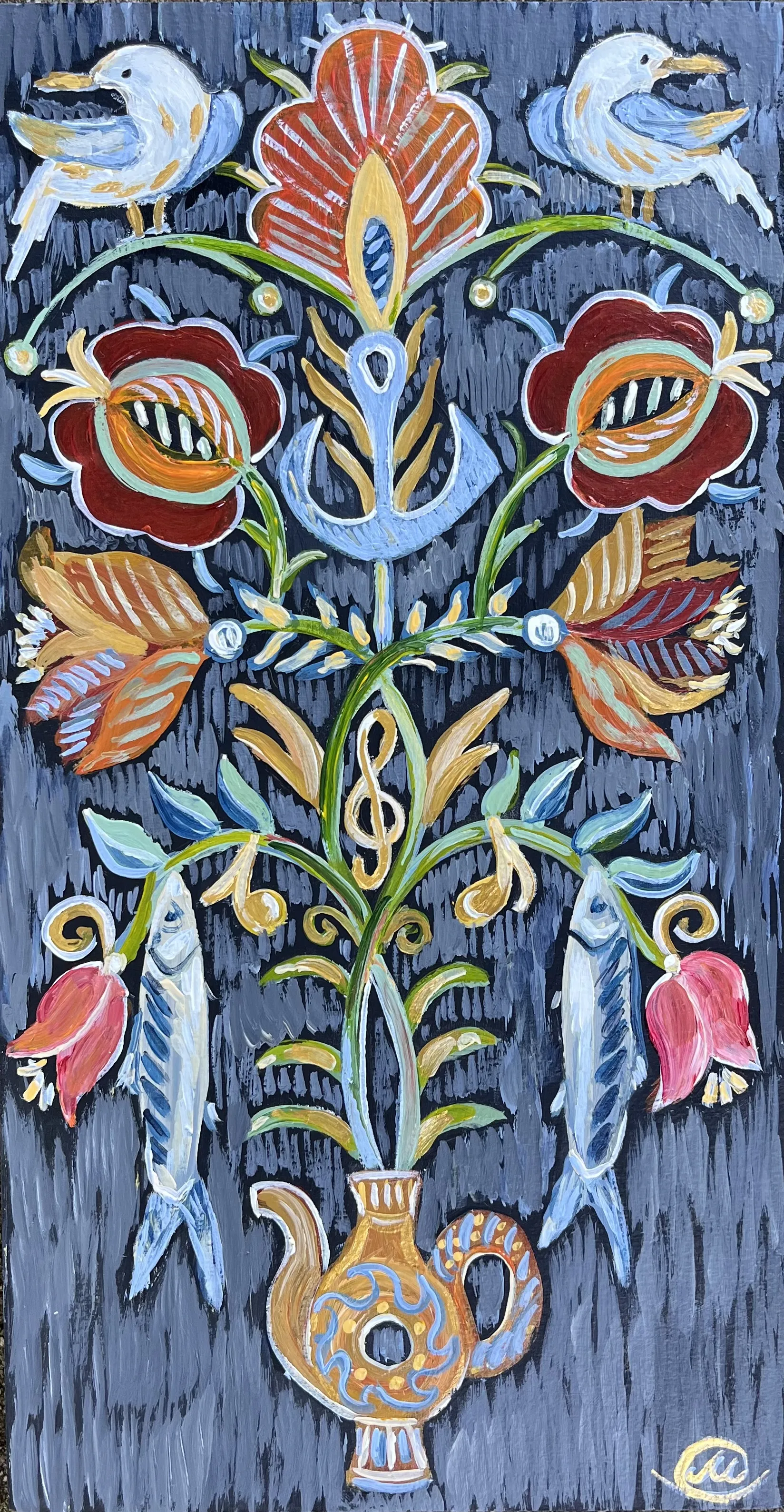 Image of IMG by Maryna Kovalchuk, made of Acrylic, wood panel, Painting medium, from Jacksonville, FL, priced at $250