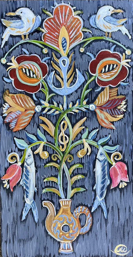 Image of IMG by Maryna Kovalchuk, made of Acrylic, wood panel, Painting medium, from Jacksonville, FL, priced at $250